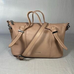 Ted Baker Olmia Knotted Handle Tote Blush Pink/Taupe Satchel Handbag Purse